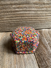Load image into Gallery viewer, Resin Sprinkle Trinket Box – Rainbow Sprinkles
