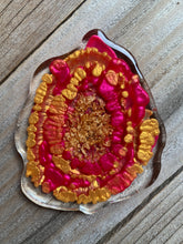 Load image into Gallery viewer, Hot Pink Agate Coasters- Set of 4