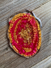 Load image into Gallery viewer, Hot Pink Agate Coasters- Set of 4