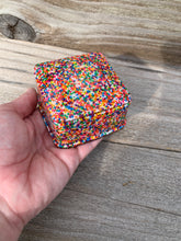 Load image into Gallery viewer, Resin Sprinkle Trinket Box - Square