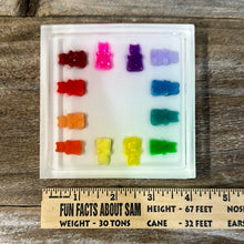Load image into Gallery viewer, Coaster- Rainbow Gummy Bear
