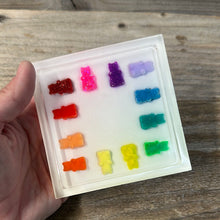 Load image into Gallery viewer, Coaster- Rainbow Gummy Bear
