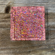Load image into Gallery viewer, Coaster- Rose Pink Glitter
