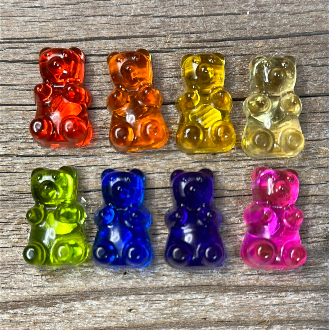 Gummy Bear Magnets- Rainbow- Medium Size