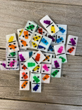 Load image into Gallery viewer, Dominoes- Rainbow Gummy Bear
