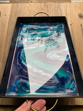 Load image into Gallery viewer, Swirled Resin Tray
