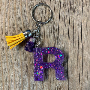 Letter Keychain -R