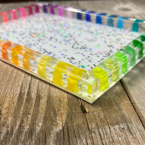 Tray- Rainbow Gummy Bear