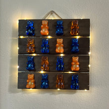 Load image into Gallery viewer, Glowing Gummy Bears- Blue and Orange
