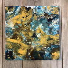 Load image into Gallery viewer, Acrylic Pour-  Calm
