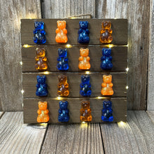 Load image into Gallery viewer, Glowing Gummy Bears- Blue and Orange
