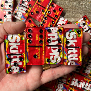 Dominoes- Skittles Themed