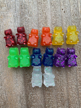 Load image into Gallery viewer, Glitter Gummy Bear Thumbtacks
